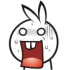 The cute little rabbit Emoji