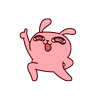 24 Humor rabbit gifs emoji