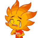 11 Flame boy funny animated emoticons