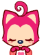 48 Pink fox play cute animated emoticons downloads