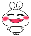 16 Dress up as lovely fat rabbits emoji