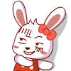22 The rabbit boy and girl emoji emoticons symbols meaning