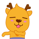 28 Play cute deer twitter emoticons