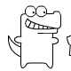 29 Funny crocodile animated gifs emoji emoticons