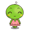 38 Green peas emoticons for im