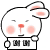 50pixel Lovely rabbit emoticons download