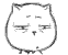 39 Obscene Cat animated emoticons