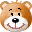 46 Cartoon Bear Head Emoji