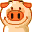 42 Super cute little pig chat expression images are downloaded emoji