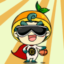 10 Funny oranges superman emoji