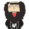 14 Mad professor emoji funny beard gifs