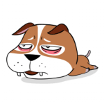 16 Funny stray dog gifs emoji download