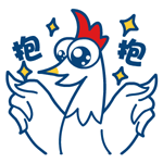 16 Happy chicken emoji gifs images download