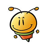 10 Cute little bee emoji modelling to download