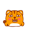 15 Chubby tiger emoji download cartoon tiger