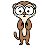 20 Big eyes monkey funny emji chat face images downloaded