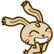 16 The rabbit cartoon emoji chat images are downloaded