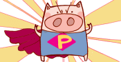 20 Cute cartoon flying pig emoji gifs to download