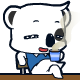 60 Super funny little white bear emoji animated gifs images are downloaded