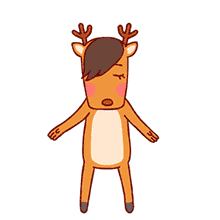 8 Funny Christmas reindeer emoji gifs to download