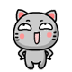 19 Lovely funny cat emoji gifs