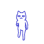 32 Crazy cat people emoji gifs to download