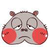 18 Lovely fat hippo emoji gifs to download