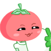 21 Cute and funny tomato sister emoji gifs to download