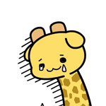 11 Lovely giraffe emoji gifs