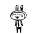 12 Funny rabbit brother emoji gifs