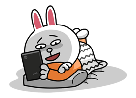 16 Interesting fashion bunny emoji free download