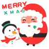 30 Happy Christmas emoji gifs
