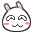 50 Lovely rabbit head portrait emoji gifs