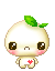 10 Lovely white radish emoji gifs