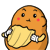 10 Funny potato crisps emoji gifs