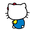 23 Hello Kitty emoji gifs