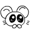 33 Funny big ear mouse emoji gifs