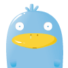 16 Funny ugly duckling emoji gifs
