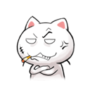 24 Wacky cartoon cat emoticons emoji gifs free download