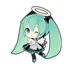 80  Hatsune Miku emoticons gifs emoji free download