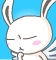 20 Angel rabbit emoji gifs