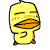 38 The yellow duckling QQ emoji gifs