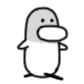 12 Funny platypus duckbill emoji animation cartoon emoticons