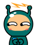 64 Lovely alien boy girl emoji gifs