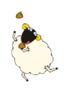 20 Already crazy sheep emoji gifs