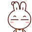 27 Cute little bunny emoji gifs