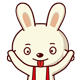 21 High morale rabbit boy emoji gifs