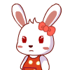 38 Cute rabbit siblings emoji gifs