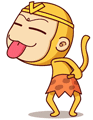 40+ Interestingly cute monkey boy emoji gifs