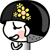 20 Mushroom head girl emoji gifs